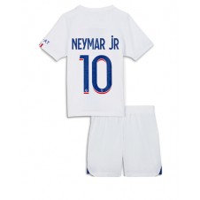 Paris Saint-Germain Neymar Jr #10 Tredjedraktsett Barn 2022-23 Kortermet (+ korte bukser)